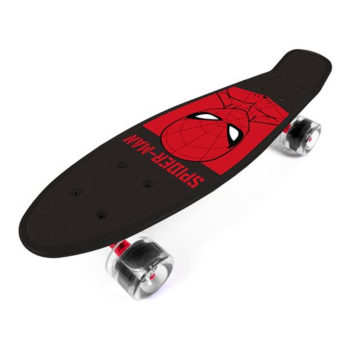 #1 - Seven Penny Skateboard Spider-Man med gummihjul